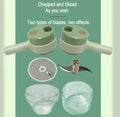 4 in 1 Handheld Electric Vegetable Cutter
