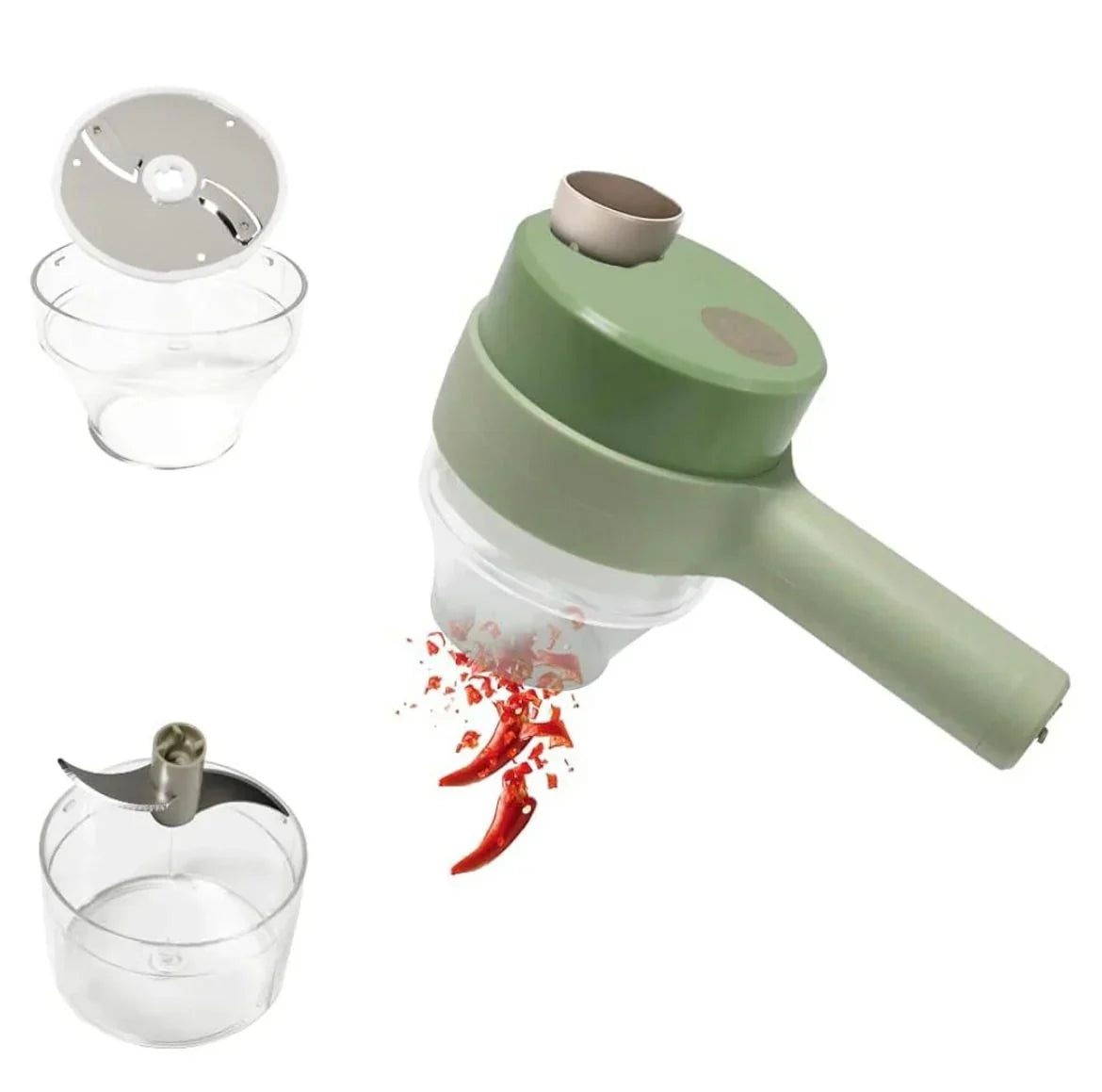 4 in 1 Handheld Electric Vegetable Cutter