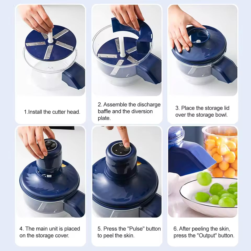 Portable Wireless Fruit peeler