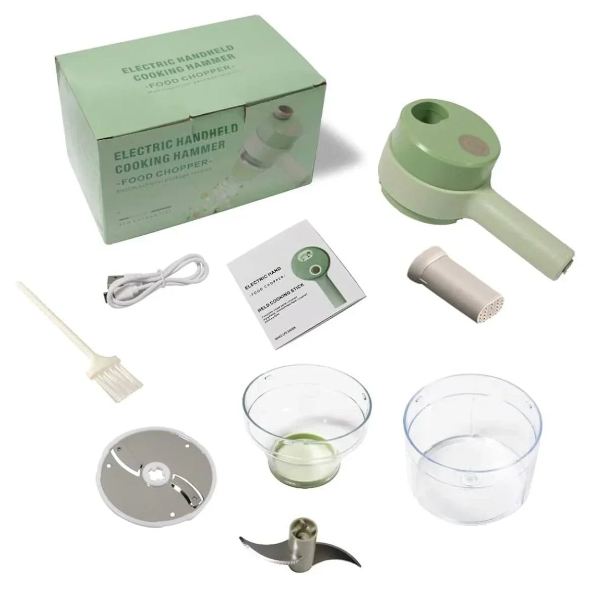 4 in 1 Handheld Electric Vegetable Cutter
