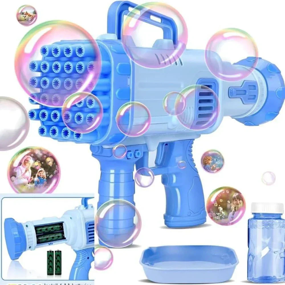 Magical Bubble Gun for Kids 36 Holes