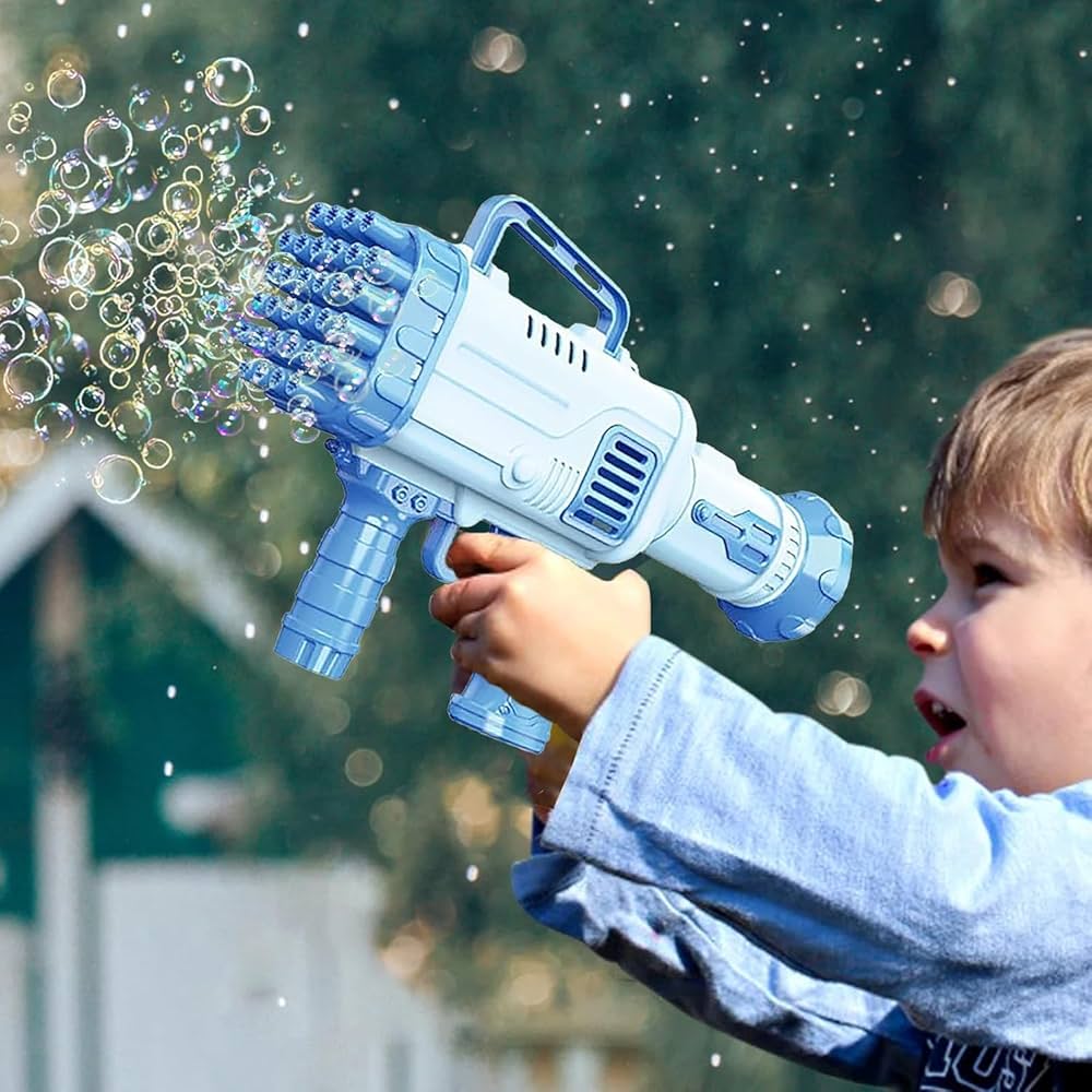 Magical Bubble Gun for Kids 36 Holes