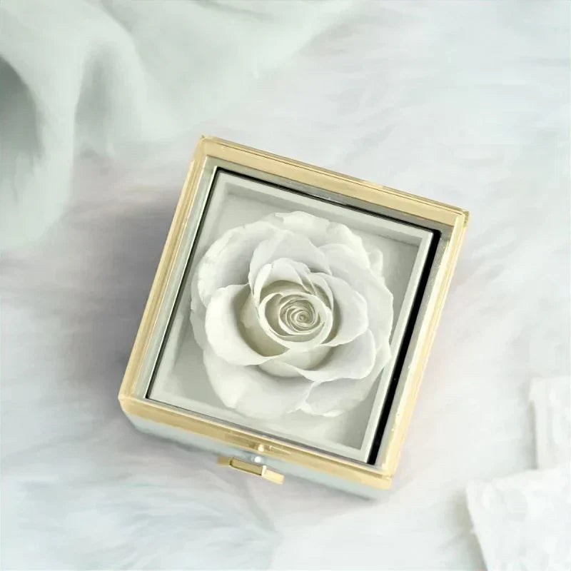 SQUARE Ring/Rose Box