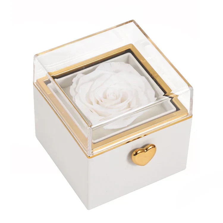 SQUARE Ring/Rose Box
